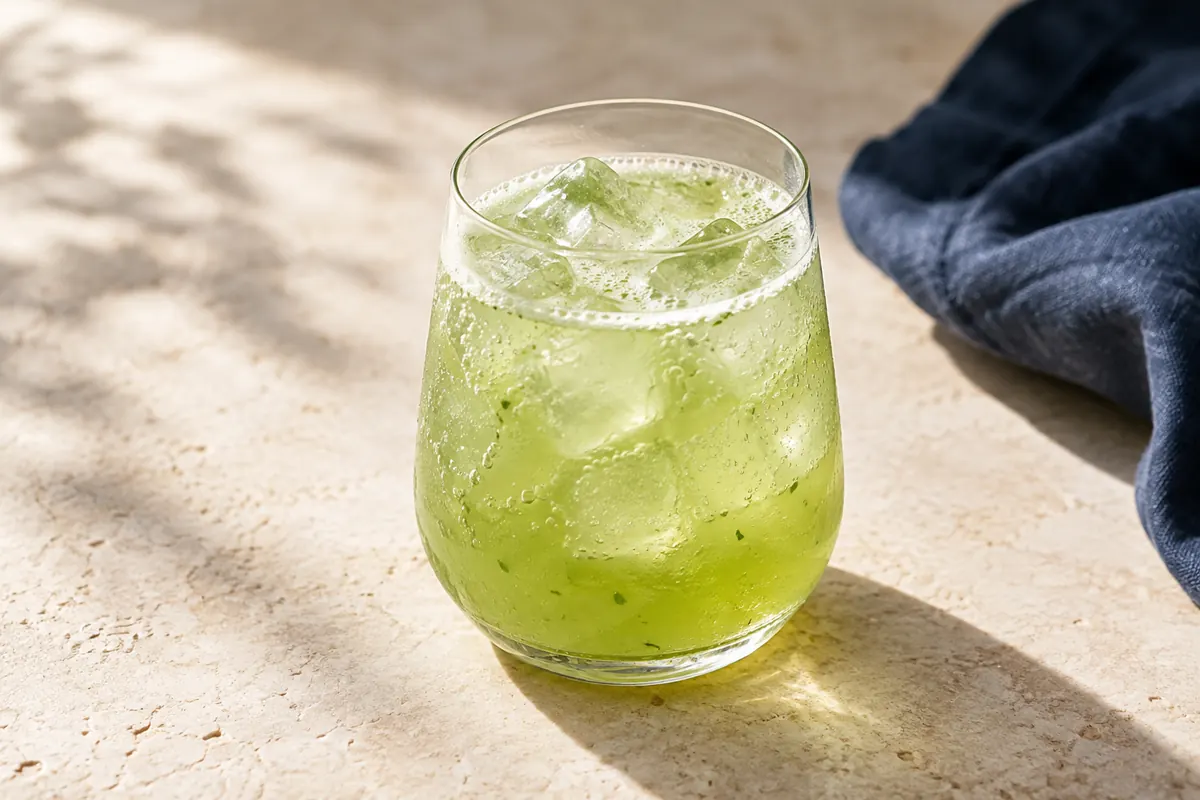 Gurken-Basilikum-Fizz