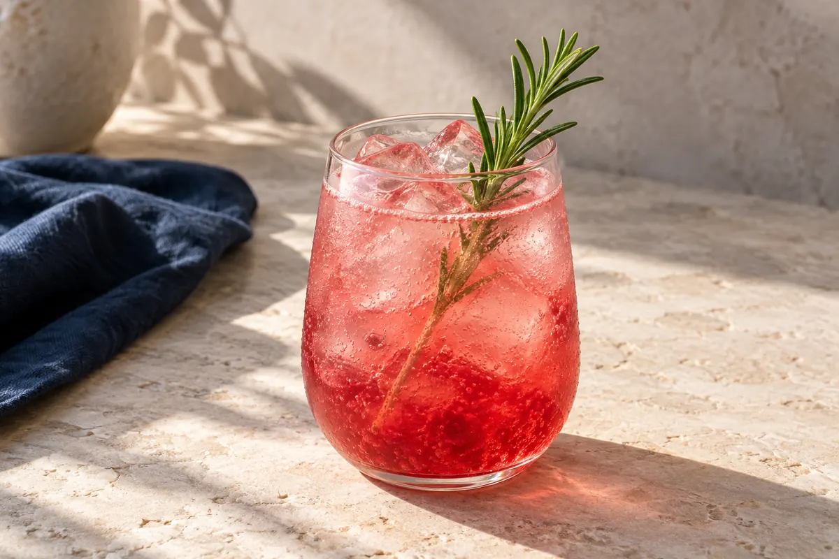 Beeren-Rosmarin-Spritz