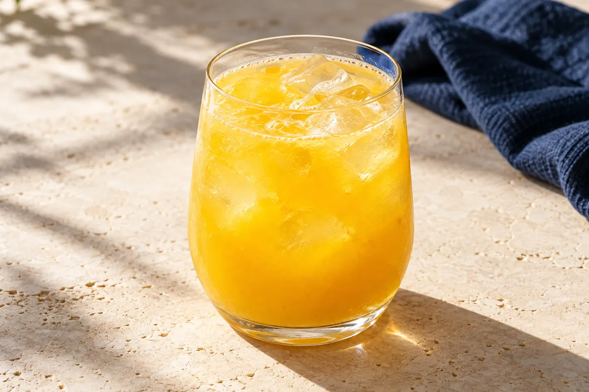 Mango-Limetten-Cooler