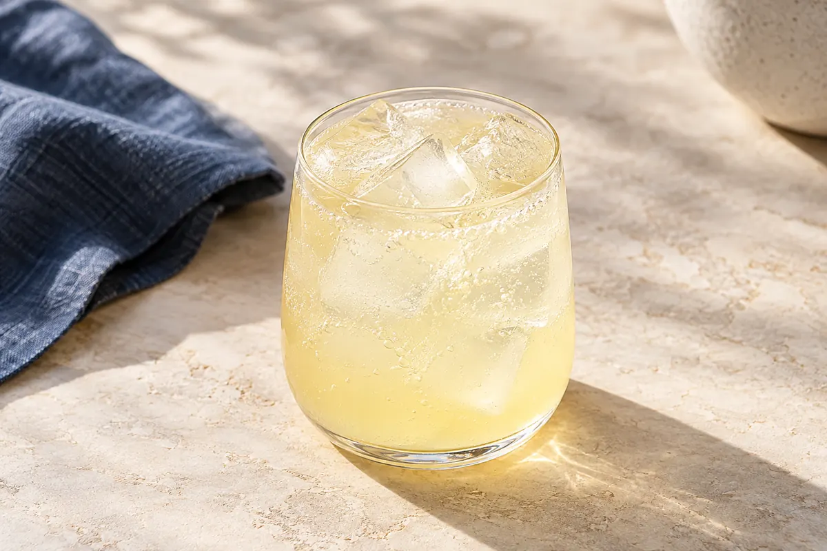 Ingwer-Zitronen-Fizz
