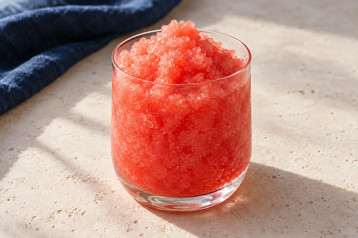 Wassermelonen-Limetten-Slush