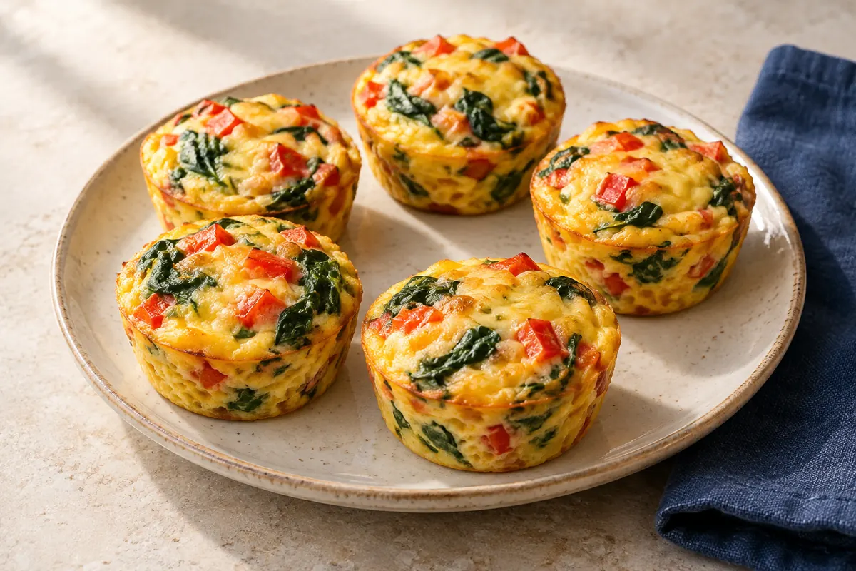 Herzhafte Frühstücksmuffins