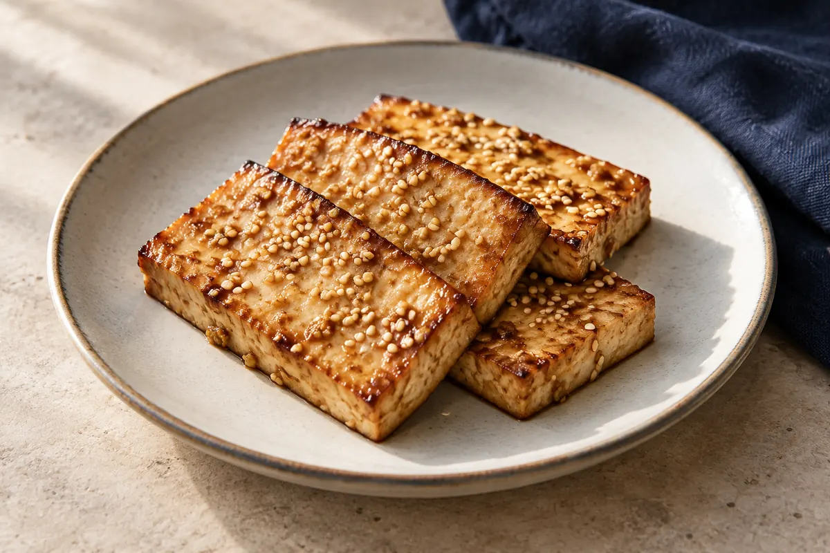 Grilltofu mit Ingwer