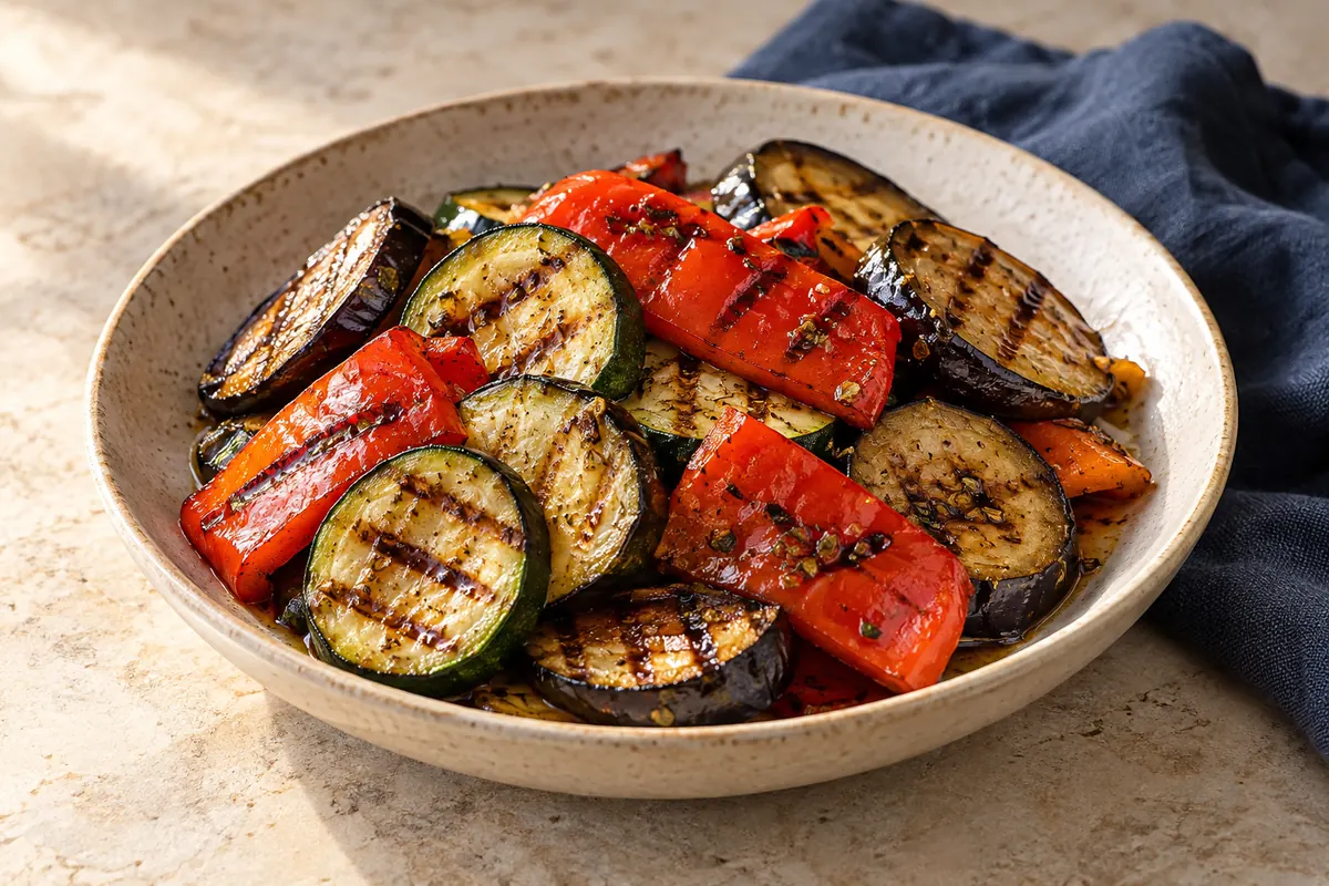 Grillgemüse mit Balsamico