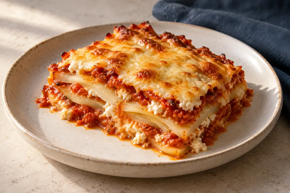 Kohlrabi-Lasagne