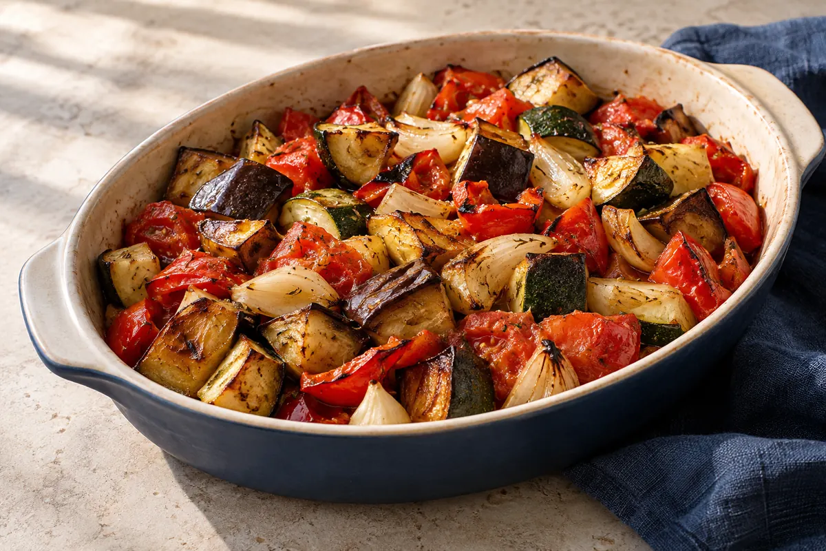 Ratatouille aus dem Ofen
