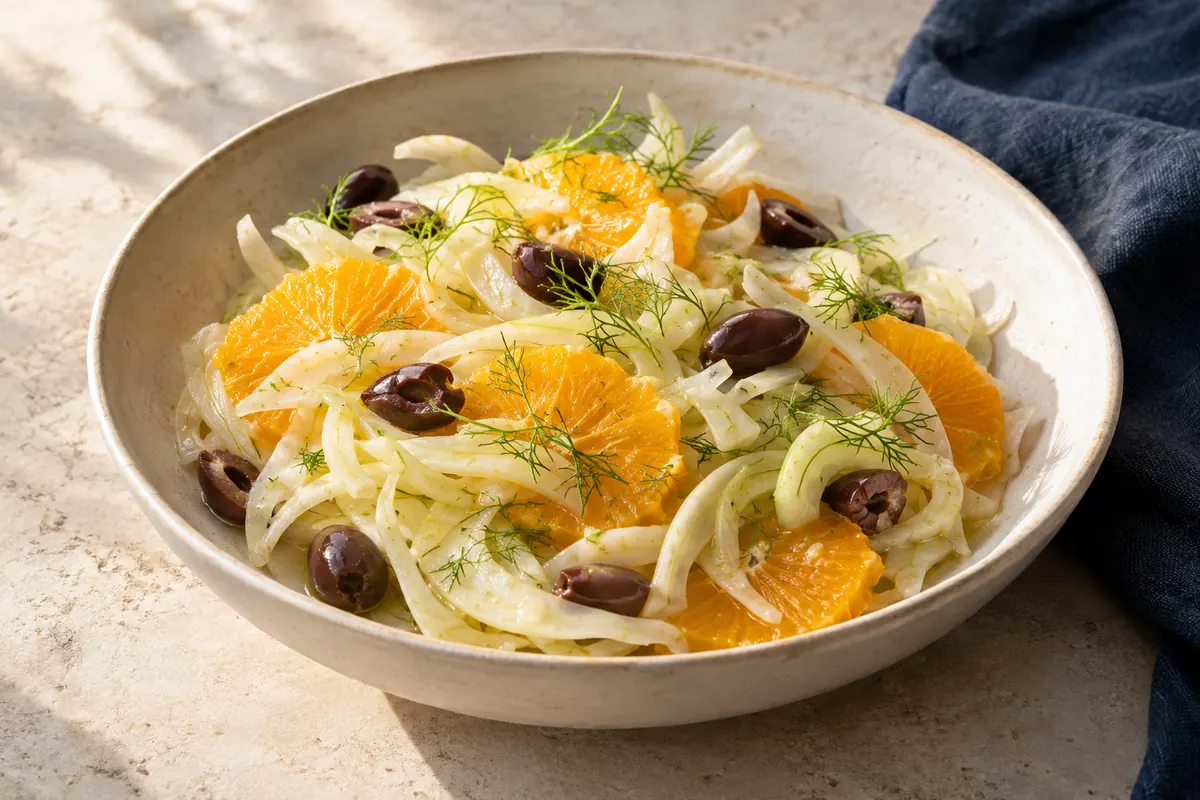 Fenchel-Orangen-Salat