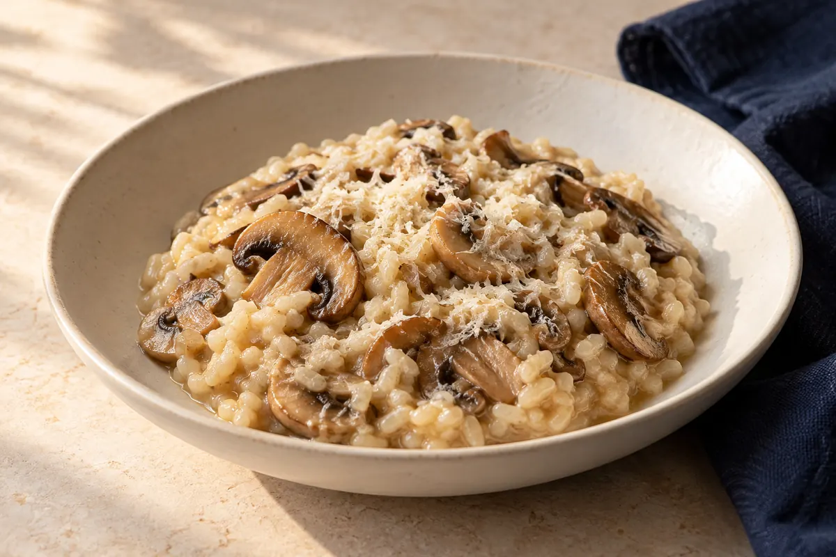 Pilzrisotto