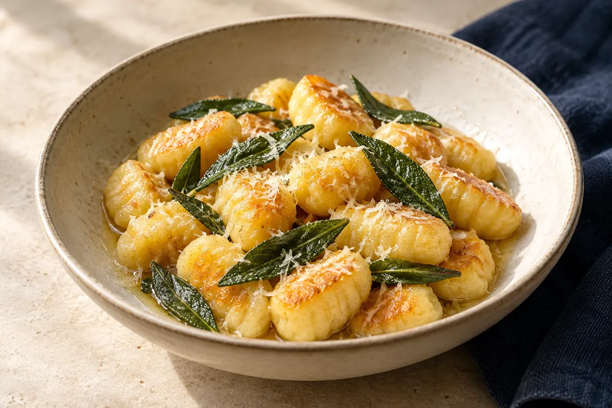 Gnocchi mit Salbeibutter