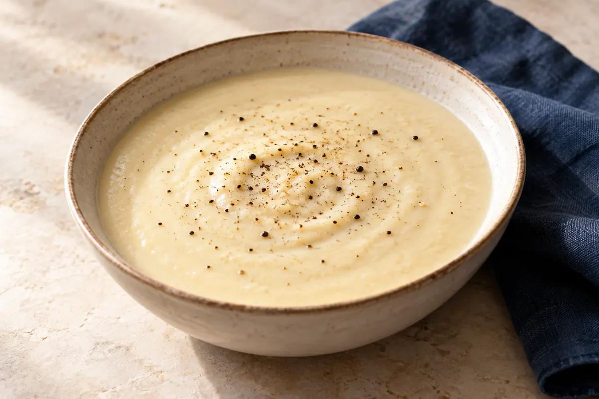 Blumenkohl-Käse-Suppe