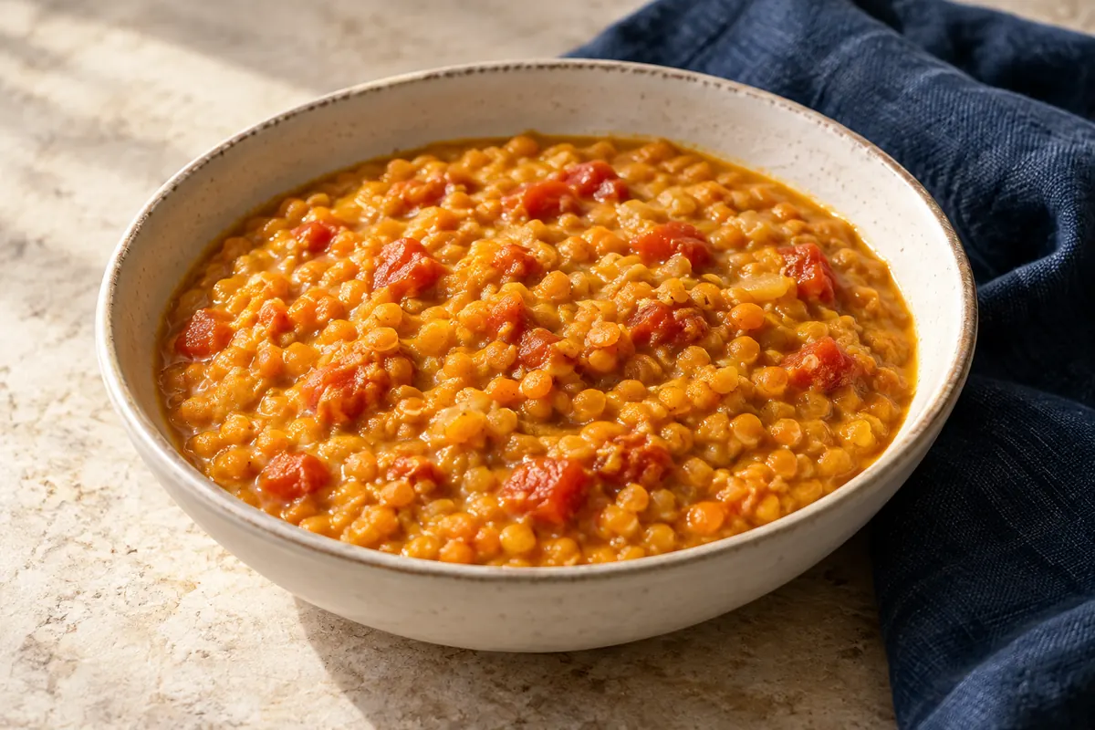 Rotes Linsen-Dal