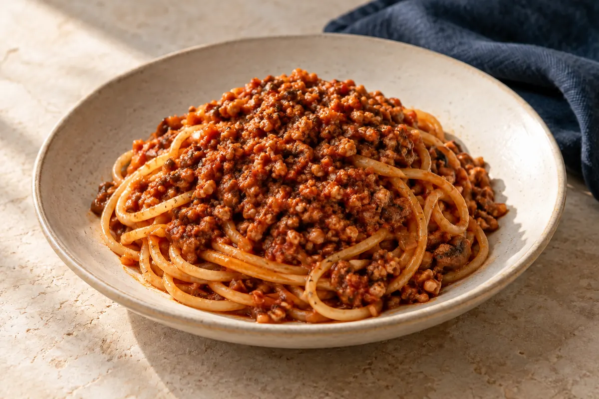 Pilz-Walnuss-Bolognese