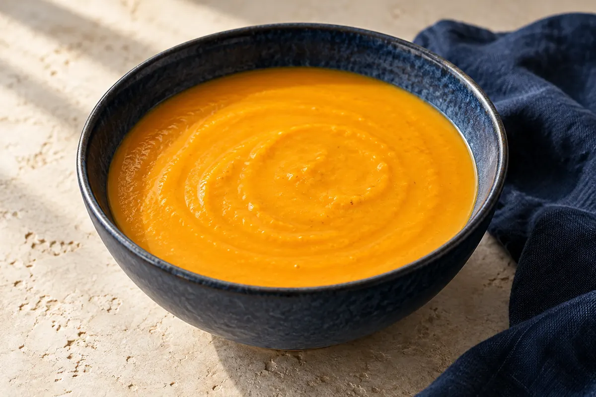 Kürbis-Kokos-Suppe